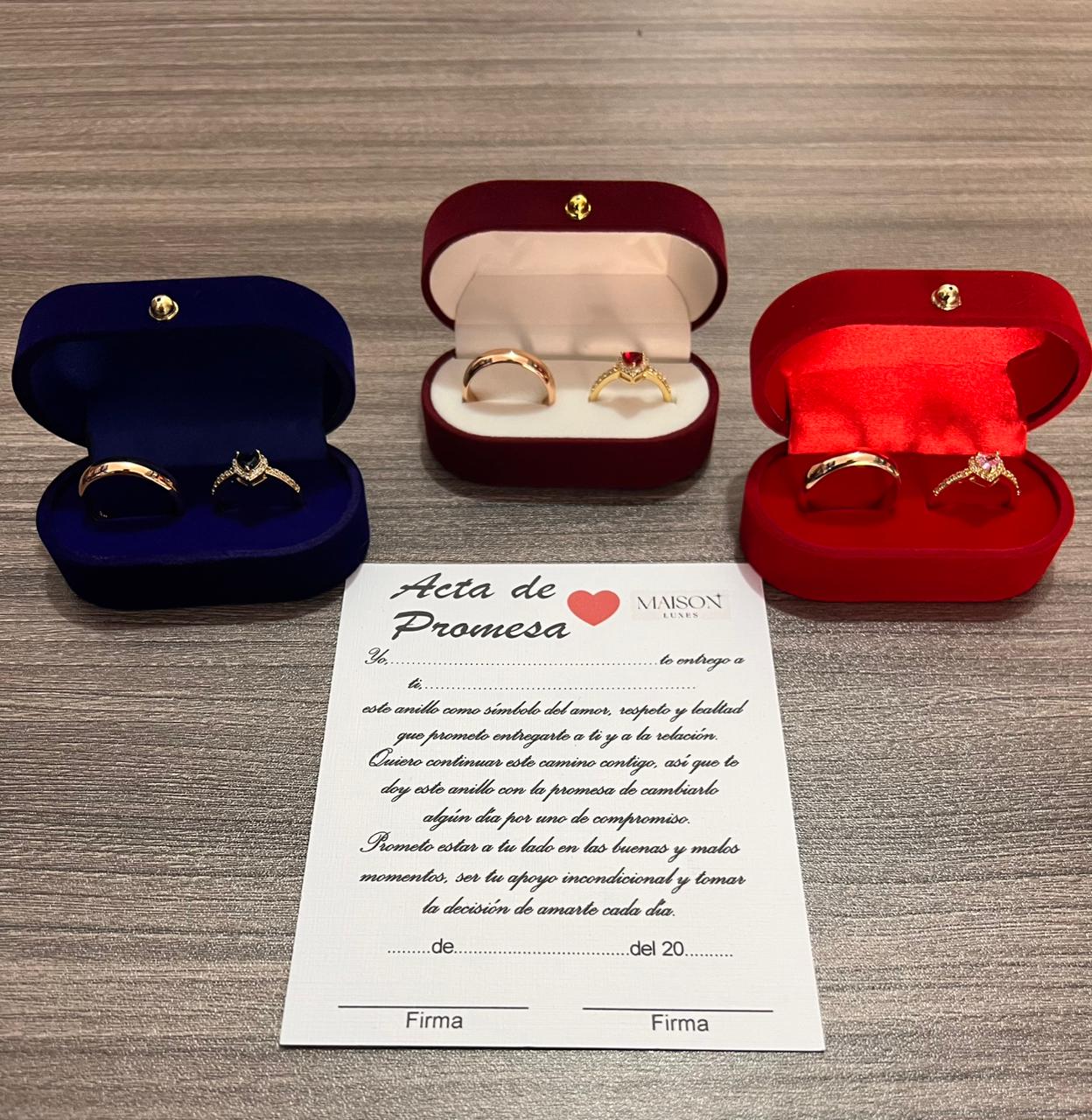ANILLOS DE PROMESA💍😍