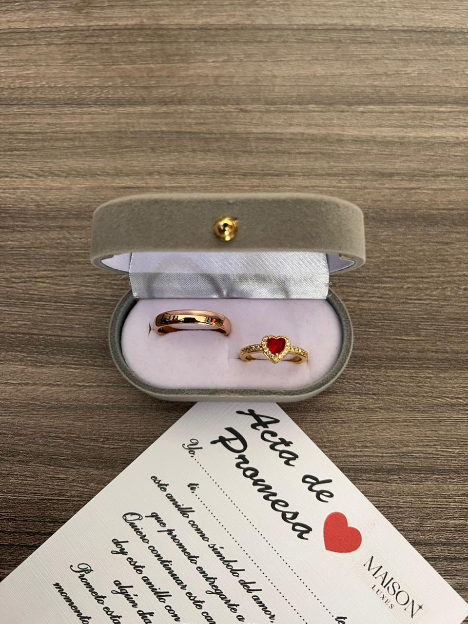 ANILLOS DE PROMESA💍😍
