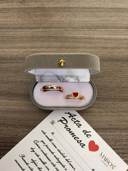 ANILLOS DE PROMESA💍😍